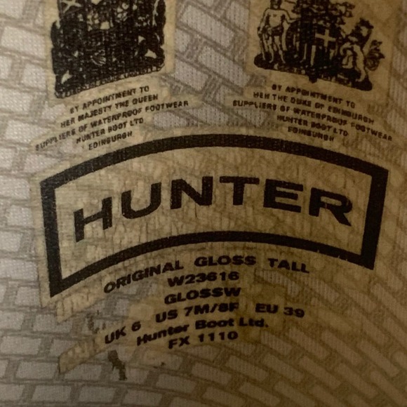 Hunter boots size 7 - Picture 7 of 9